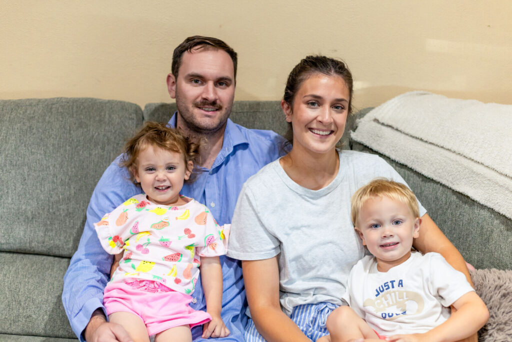 With the help of Financial Foundations, Carson and Annie achieved their goal of purchasing a home for their family
